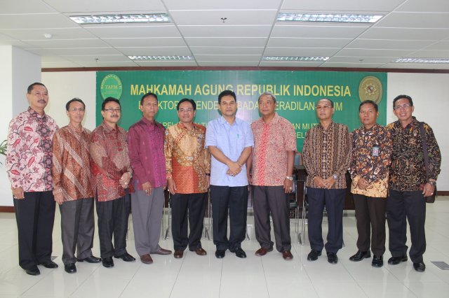 Pelatihan Tim APM Badilum dan PT Seluruh Indonesia 24-26 Februari 2016